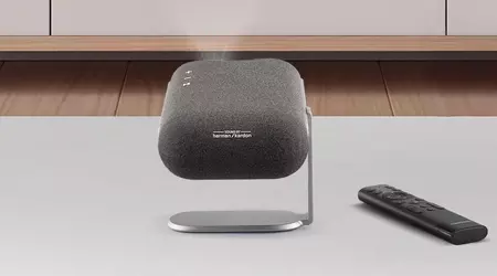 ViewSonic M1 Max - proiettore portatile FullHD con Google TV, suono Harman Kardon e rotazione a 360°