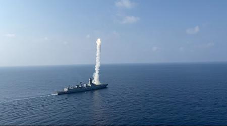 Il cacciatorpediniere indiano Rajput ha lanciato con successo il missile da crociera supersonico BrahMos