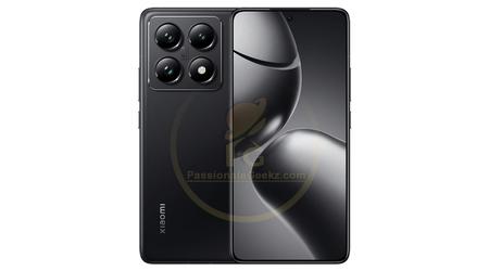Ecco come apparirà lo Xiaomi 14T Pro nella colorazione Titanium Black e con fotocamera Leica