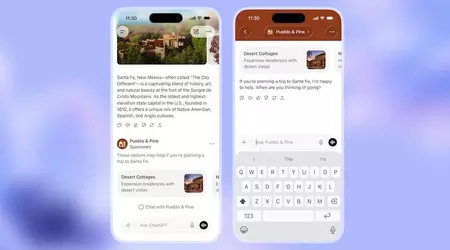 I blocchi pubblicitari sono apparsi nelle chat di ChatGPT: OpenAI testa un nuovo formato di monetizzazione negli USA