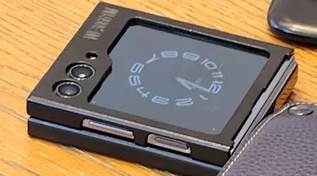 Samsung Galaxy Flip 5 a conchiglia con doppia fotocamera e schermo esterno ingrandito è emerso in una foto spia