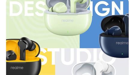 realme Buds T110: driver da 10 mm, Bluetooth 5.4, protezione IPX5 e fino a 38 ore di autonomia per 18 dollari