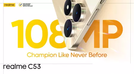 Presentata una nuova versione del Realme C53: display LCD a 90Hz, chip Unisoc T612, fotocamera da 108 MP e batteria da 5000 mAh.
