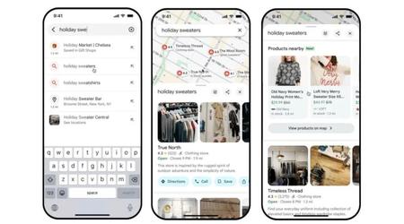 Google Maps vi aiuterà a trovare i regali per le vacanze dell'ultimo minuto