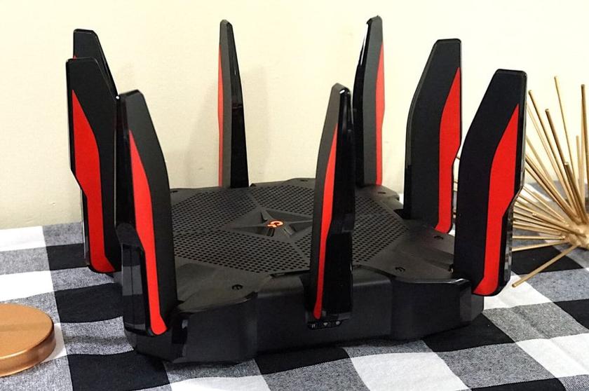 TP-Link Archer AX11000 modem router gaming