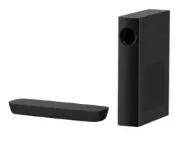 Sistema Soundbar 2.1 Panasonic con subwoofer 