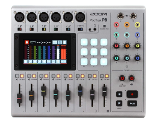 Registratore podcast Zoom PodTrak P8