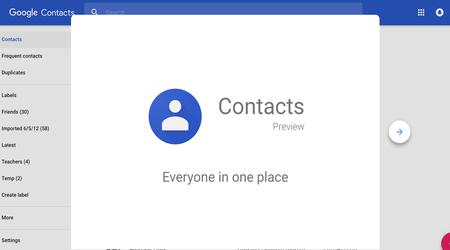 L'aggiornamento di Google Contatti rende più facile la creazione di nuovi record