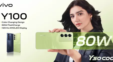 vivo Y100 4G: smartphone con display AMOLED a 120Hz, chip Snapdragon 685, protezione IP54 e ricarica da 80W a 250 dollari