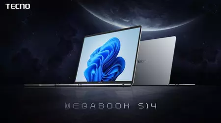 Tecno presenta MegaBook S14: il portatile OLED da 14 pollici più leggero di sempre
