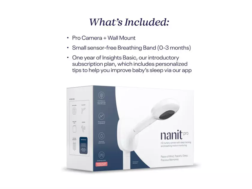 Baby monitor Nanit Pro con telecamera