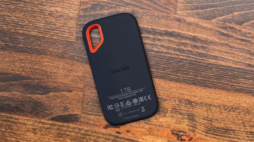 SanDisk Extreme Portable SSD disco esterno foto