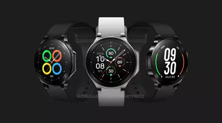 Display AMOLED da 1,43" e processore Snapdragon W5 Gen 1: OnePlus Watch 2 svelato nei rendering