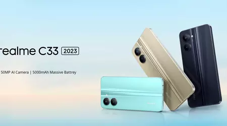 Inaspettatamente, realme ha presentato una nuova versione dello smartphone economico realme C33 con display IPS e fotocamera da 50 MP.