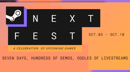 Il Festival delle novità di Steam offre ai giocatori la possibilità di provare centinaia di demo di vari generi e di assistere alle trasmissioni degli sviluppatori fino al 10 ottobre.