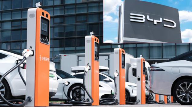 BYD aprirà 15.000 stazioni di ricarica ...