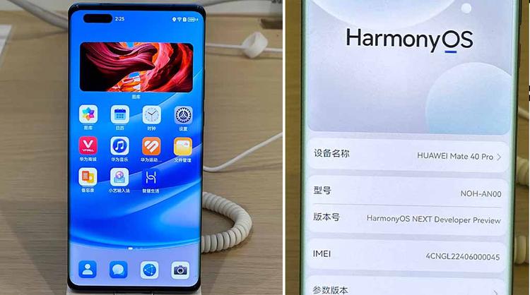 HarmonyOS di Huawei supera iOS in ...