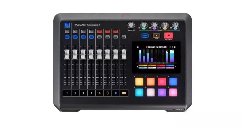 Mixcast 4, mixer per podcast Tascam