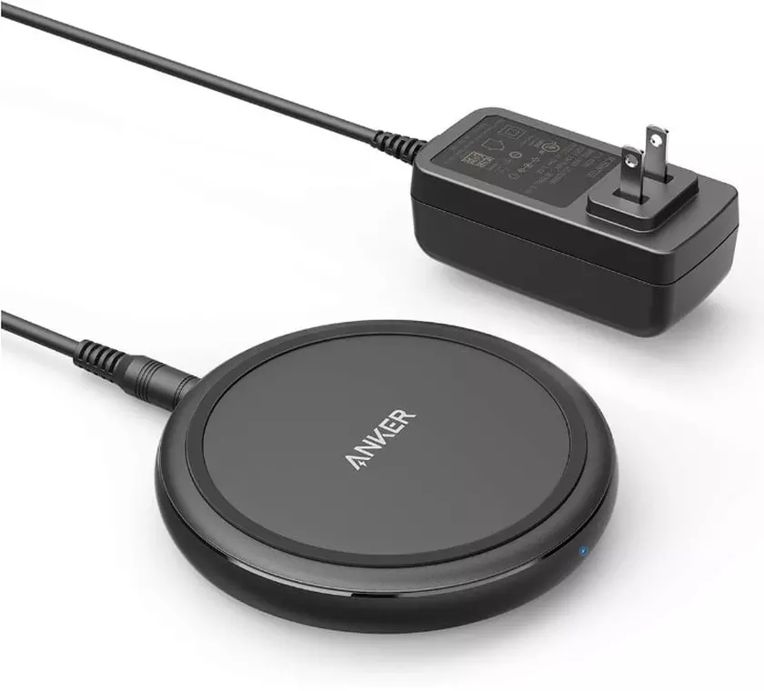 caricabatterie wireless rapido Anker PowerWave II