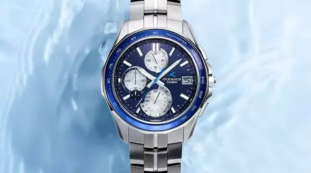 Casio ha introdotto il nuovo orologio Oceanus Manta con lunetta in zaffiro