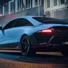 Hyundai Ioniq 6 N posteriore nelle ore serali