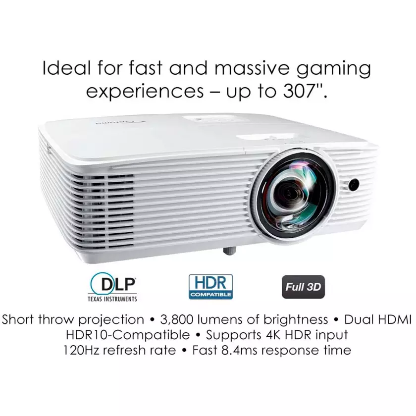 Proiettore digitale Optoma GT1080HD Recensione proiettore Optoma