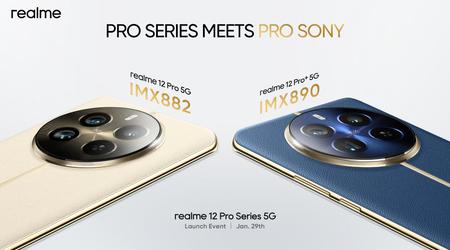realme ha rivelato quali fotocamere otterranno gli smartphone realme 12 Pro e realme 12 Pro+