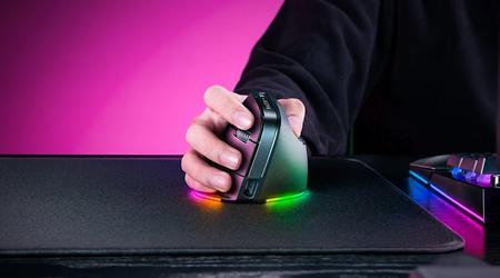 Razer presenta il suo primo mouse verticale Pro Click V2 con illuminazione RGB