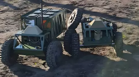 Robot in prima linea: Il Ministero della Difesa ucraino presenta i nuovi sistemi robotici terrestri Spextr (video)