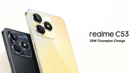 realme C53 - Unisoc T612, schermo IPS a 90 Hz, fotocamera da 50 MP e Android 13 a 120 dollari