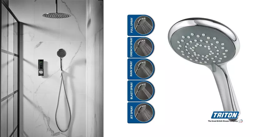 Triton HOME miglior sistema di doccia digitale