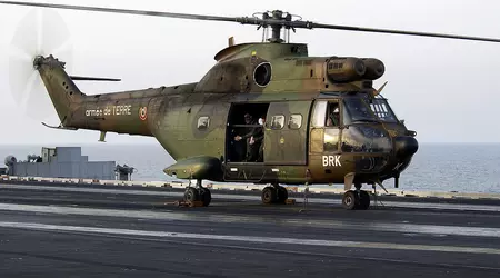Gli elicotteri Puma britannici compiono l'ultimo volo dopo 50 anni di attività