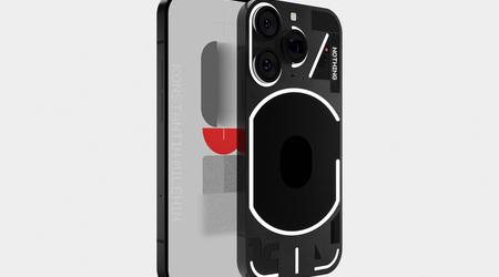 Nothing Phone (2) appare in immagini concettuali: tripla fotocamera, display senza fori e illuminazione Glyph