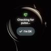 Miniatura del Pixel Watch 3 con rilevamento dell'arresto del polso