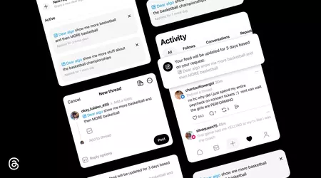 Threads introduce una funzione che consente di cambiare le raccomandazioni affrontando l'algoritmo