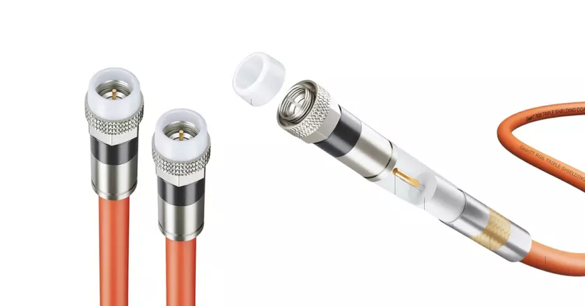 Cavo coassiale RG6 GearIT per Internet gigabit