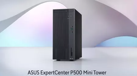 Asus ha presentato l'ExpertCenter P500 Mini Tower — un PC compatto per il business con funzionalità di gioco