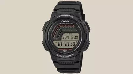 Casio ha introdotto WS1800 — orologi sportivi 'eterni' in stile retrò per soli $40
