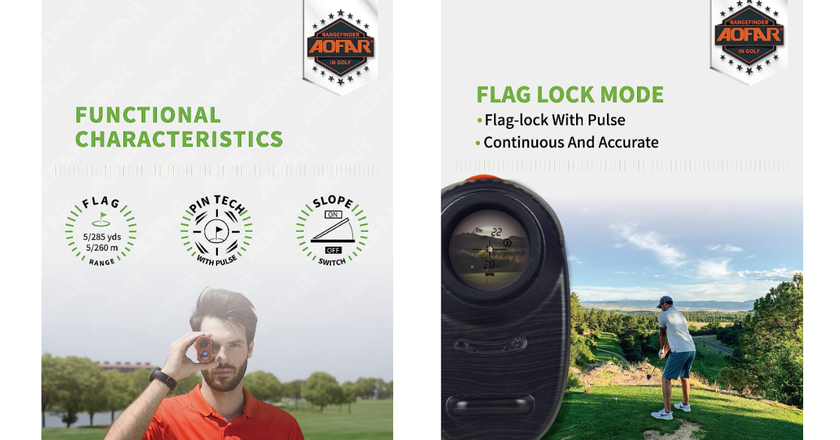 AOFAR GX-2S migliori telemetri per il golf