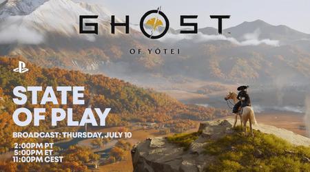 Sony ha rivelato la data per lo spettacolo State of Play, che sarà dedicato a Ghost of Yotei