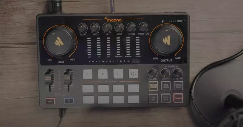 MAONO miglior mixer per il podcasting