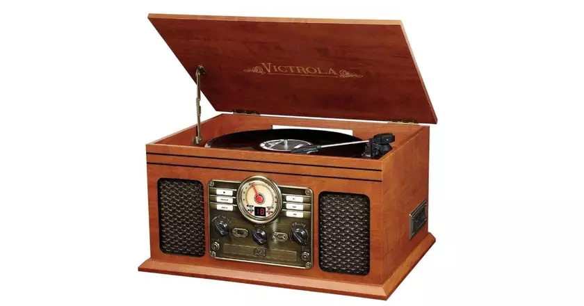 Victrola Nostalgic 6-in-1 Giradischi conveniente