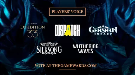 Aiuta a scegliere il migliore: La fase finale della nomination "Voce dei Giocatori" ai TGA 2025 include Expedition 33, Dispatch e Hollow Knight: Silksong