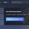 Anteprima 1 del menu rivisitato di Steam