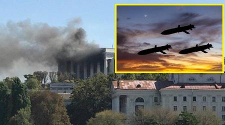 Missili ucraini distruggono il quartier generale della flotta russa del Mar Nero in Crimea