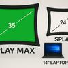 Miniatura Splay Max in forma dispiegata