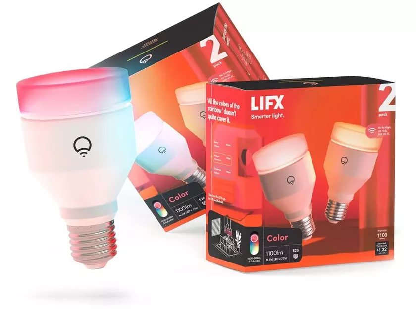 illuminazione intelligente autonoma LIFX Wi-Fi LED A19