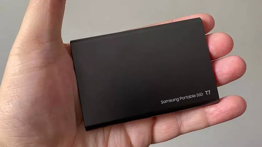 Samsung T7 memoria esterna fotografo