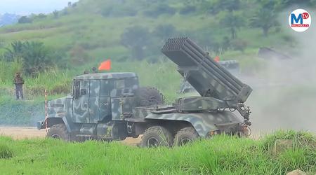 La Repubblica Democratica del Congo ha utilizzato i lanciarazzi multipli ucraini Bastion-1