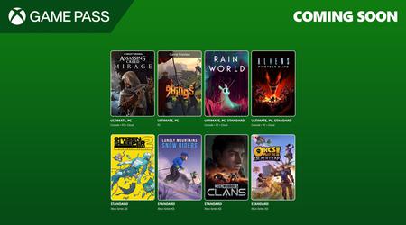 Nel corso delle prossime due settimane, otto titoli saranno aggiunti al catalogo di Xbox Game Pass, tra cui Assassin's Creed Mirage e Aliens: Fireteam Elite